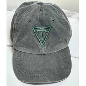 Adams New York Paris Milan Upscale Fashion Headwear Baseball Cap Gray Denim